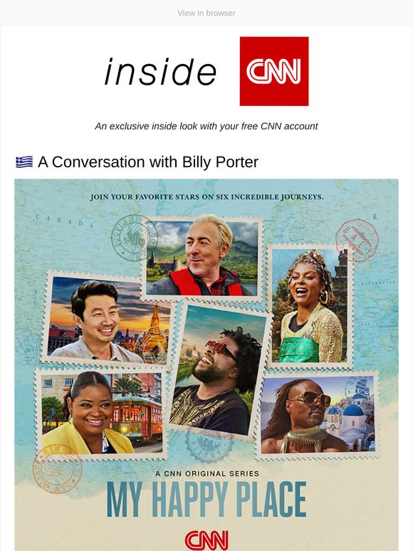 Get personal with Billy Porter.