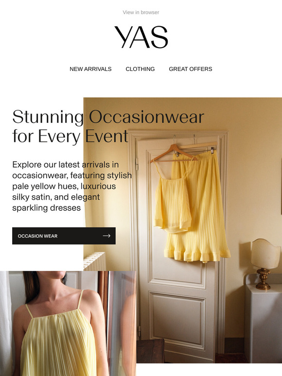 Stunning Occasionwear for Every Event