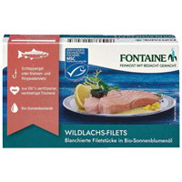 Fontaine Wildlachs Bio-Sonnenblumenöl