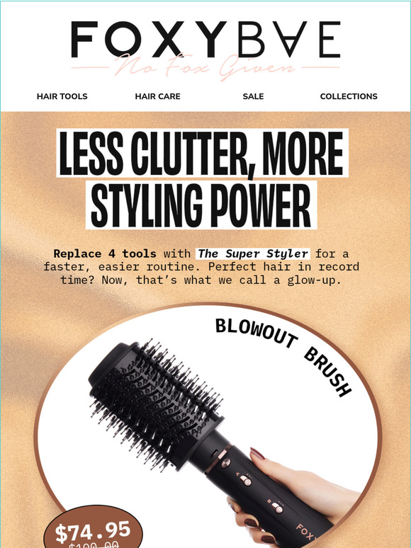 One Tool. Every Style. Now On Sale. 😁