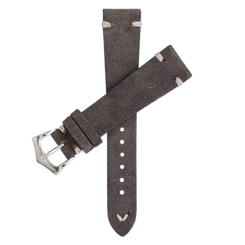 Image of Taupe Suede Vintage Leather