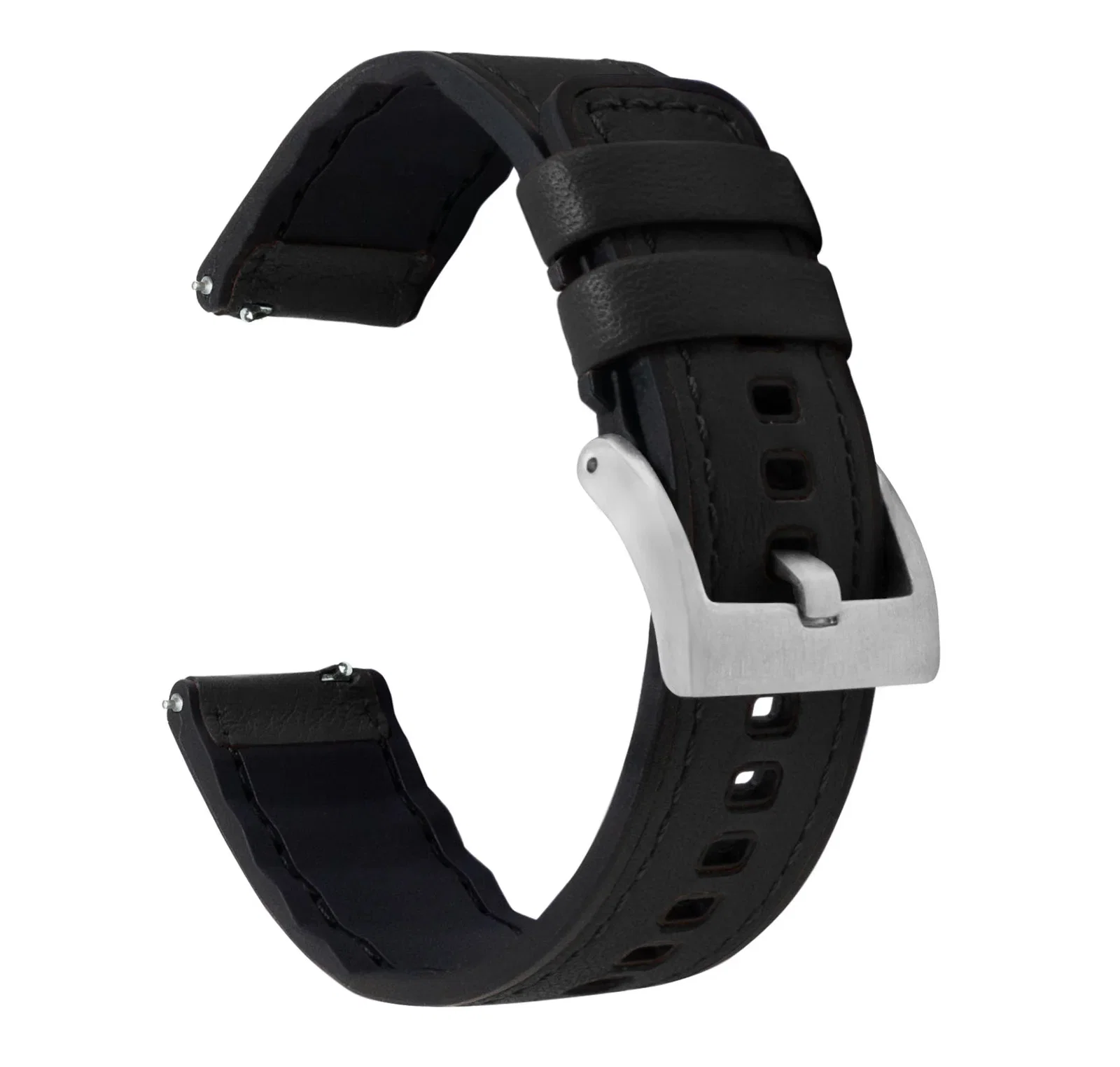 Image of Black Pittards® Water Resistant Leather & Silicone