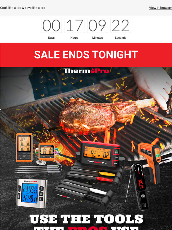 Up to 57% Off🛒ThermoPro Championship BBQ Thermometers