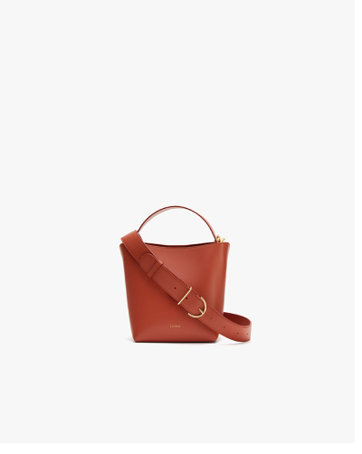 Mini Linea Bucket Bag Rioja