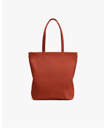 Tall Easy Zipper Tote Rioja