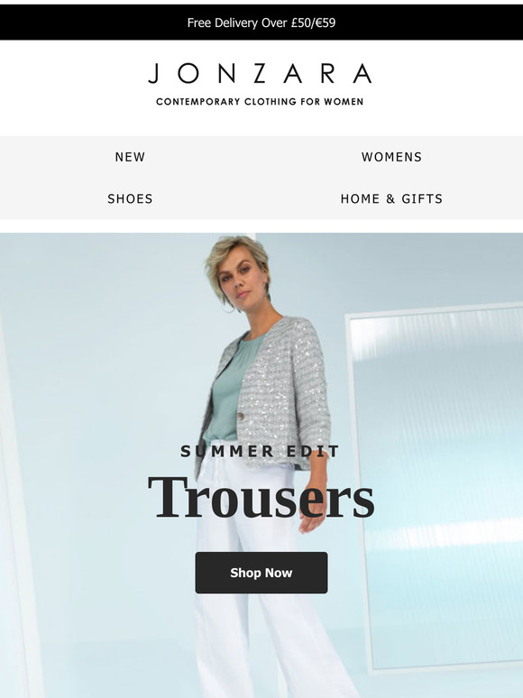 Shop Our Summer Trouser Edit