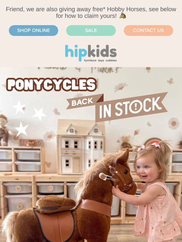 🐴 The Viral Ride-On Pony Is Back – Don’t Miss It!