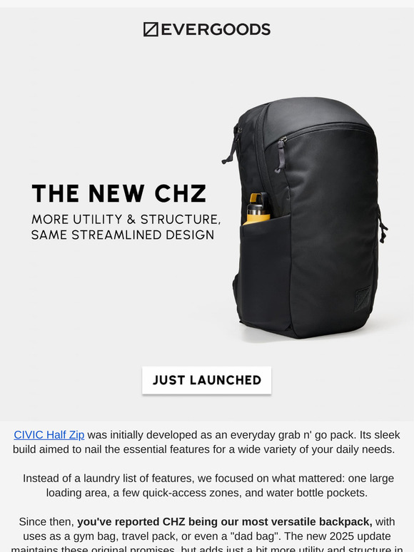 Our Most Versatile Backpack, Upgraded