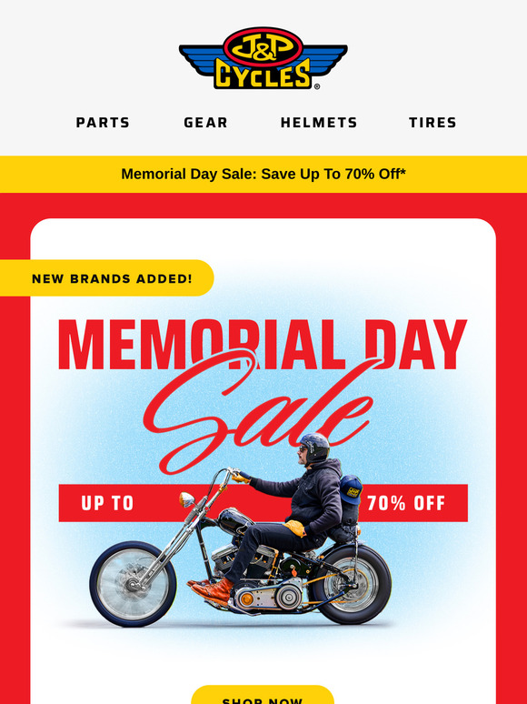 New Brands Added To Our Memorial Day Sale!