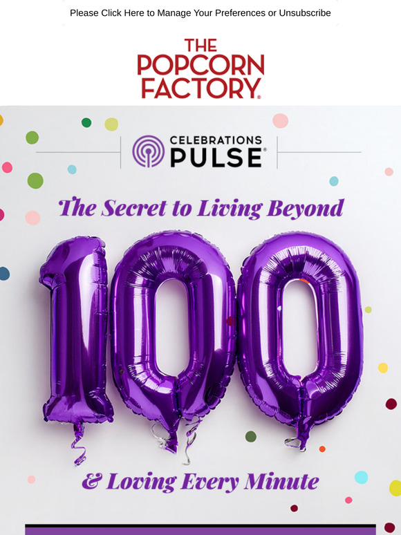 The Secret to Living to 100