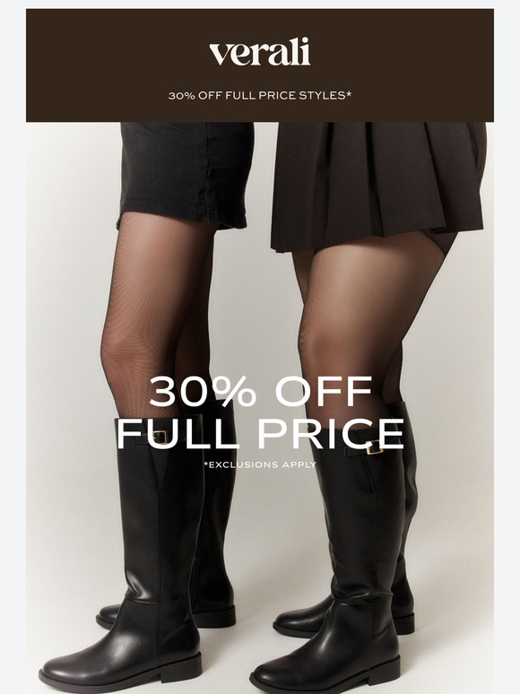 Frenzy Ends Midnight! 30% Off Full Price*