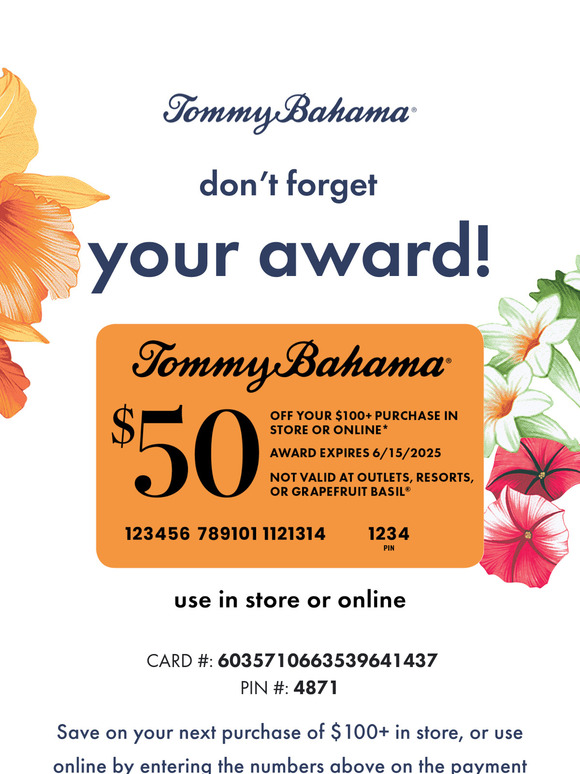 How to Get $50 Off: Use This Award!