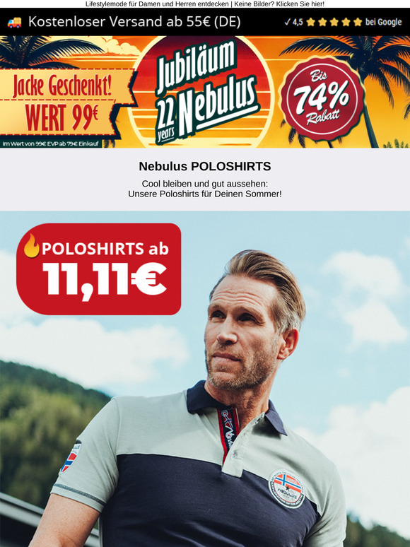 Sommerlook komplett: Poloshirts & Cargos ab 11,11 €