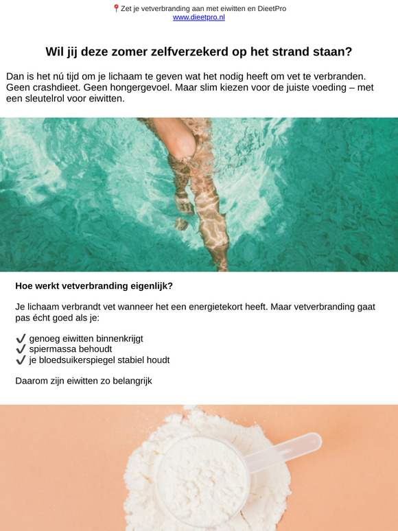 ✅ Versnel je vetverbranding vóór de zomer!