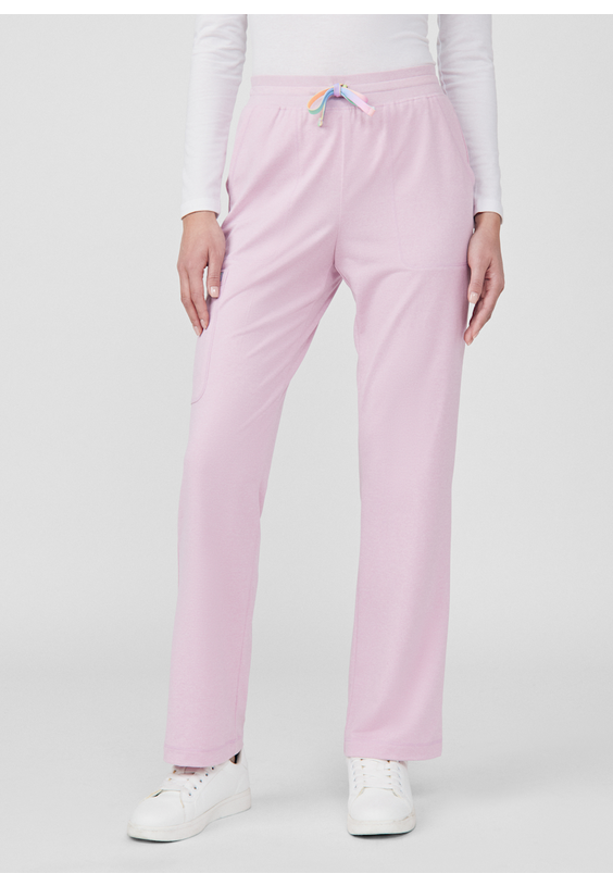 Beyond Cozy Zen 5-Pocket Straight Leg Cargo Scrub Pant