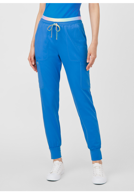 Beyond Cozy Breezy 7-Pocket Double Waist Cargo Jogger