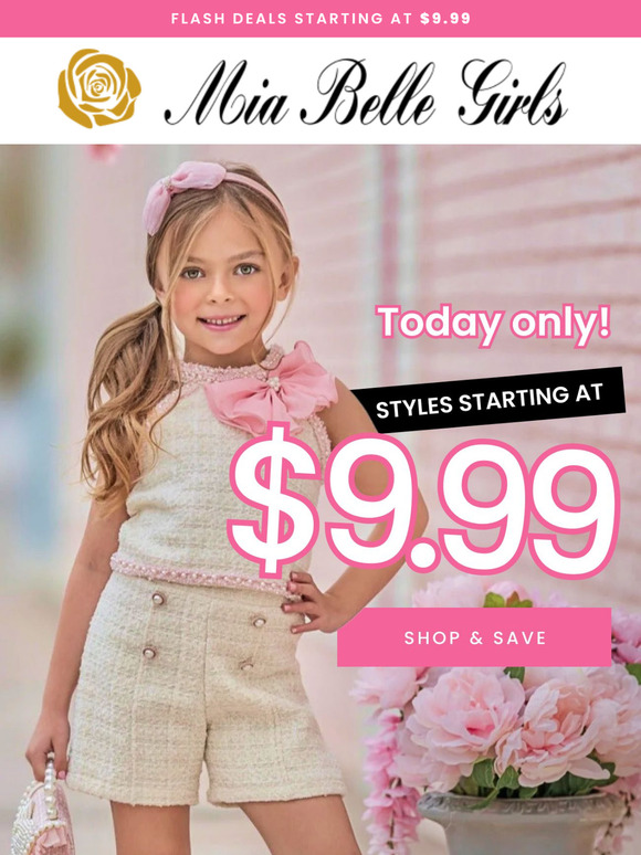 💕 Flash Deals Starting at $9.99!