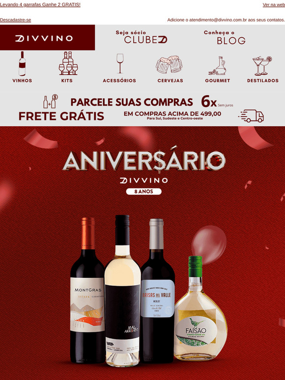 ﻿🌟 GANHE 2 Garrafas GRÁTIS ao Comprar 4! ULTIMOS DIAS