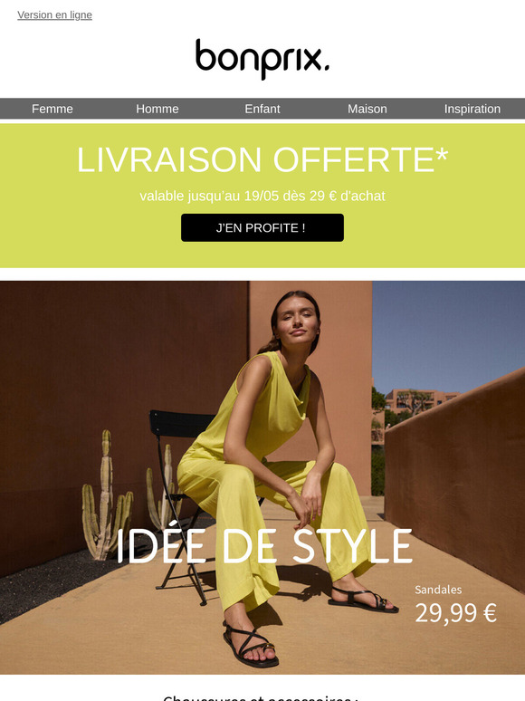 Livraison offerte 🚚 | Idée de style
