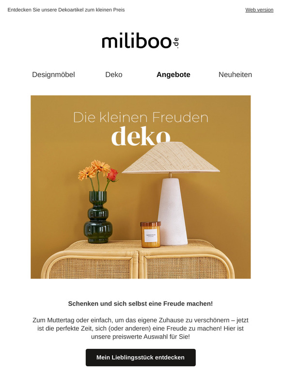 Schenken und sich selbst eine Freude machen