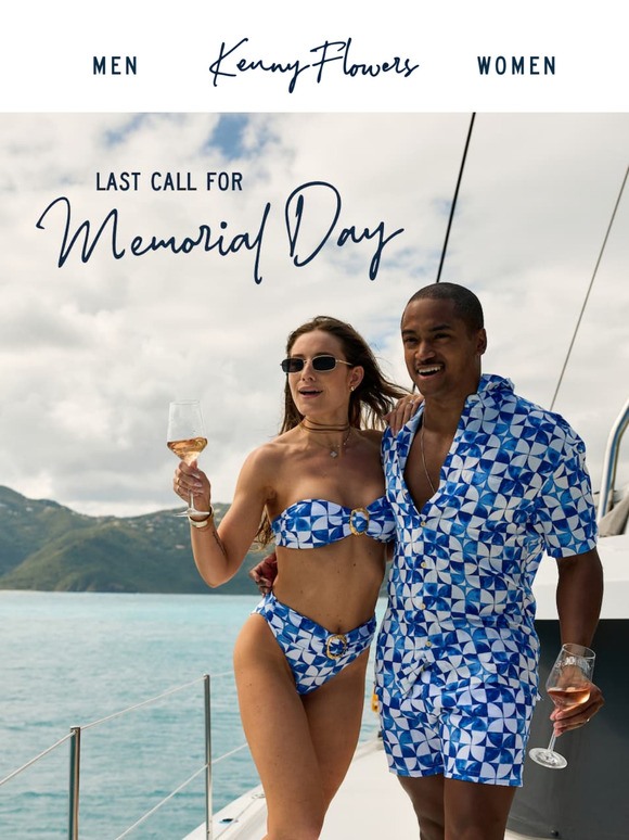 🚨🇺🇸 Last call for Memorial Day Weekend delivery