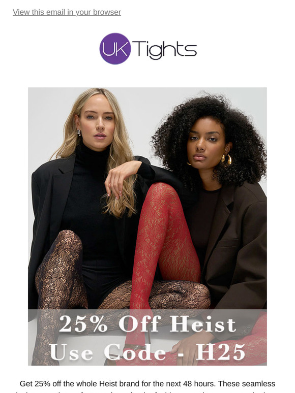 Our Hottest Deal For Heist - 25% Off
