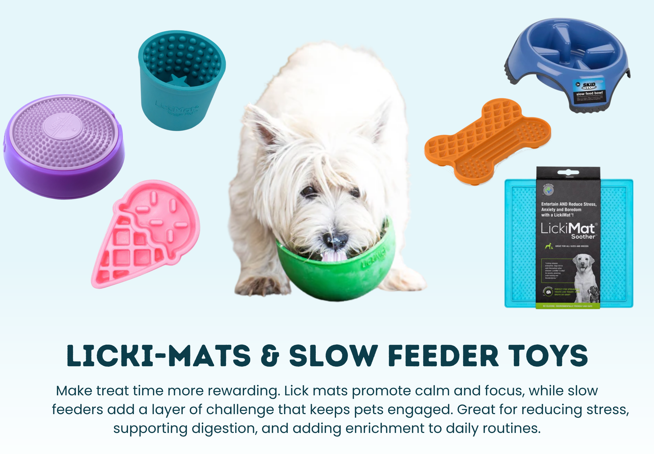 Licki-Mats & Slow Feeder Toys
