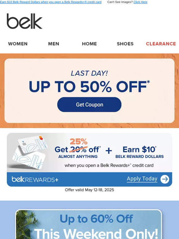 Ending soon! Up to 60% off women's apparel & more deals you'll ❤️