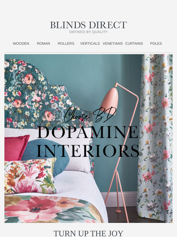 Dopamine interiors: Embrace what makes you happy and get 20% off everything + FREE delivery
