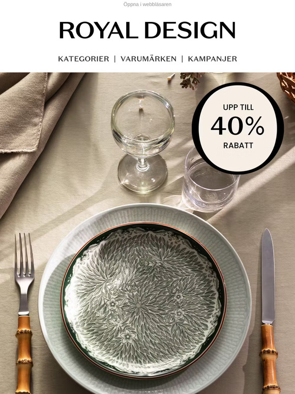 Ska du vara värd? Få upp till 40% på servering & kök!