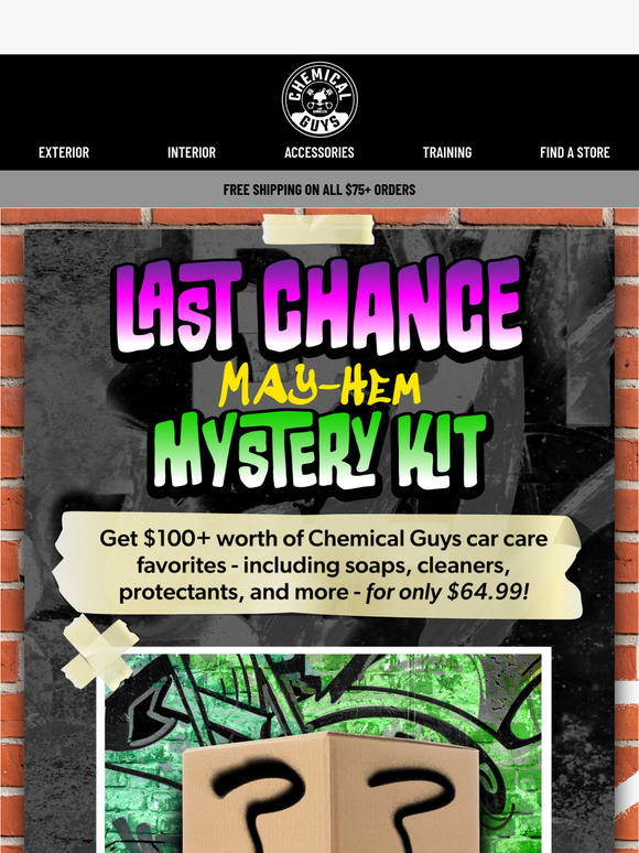 Ends Tonight! Mystery Kit May-Hem $100+ for $64.99