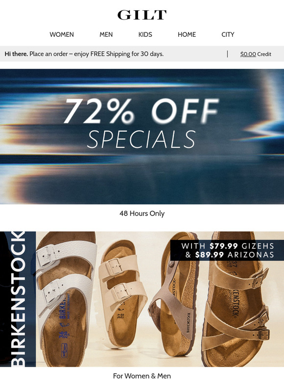 Haul these 72% OFF SPECIALS for 48 hours →
