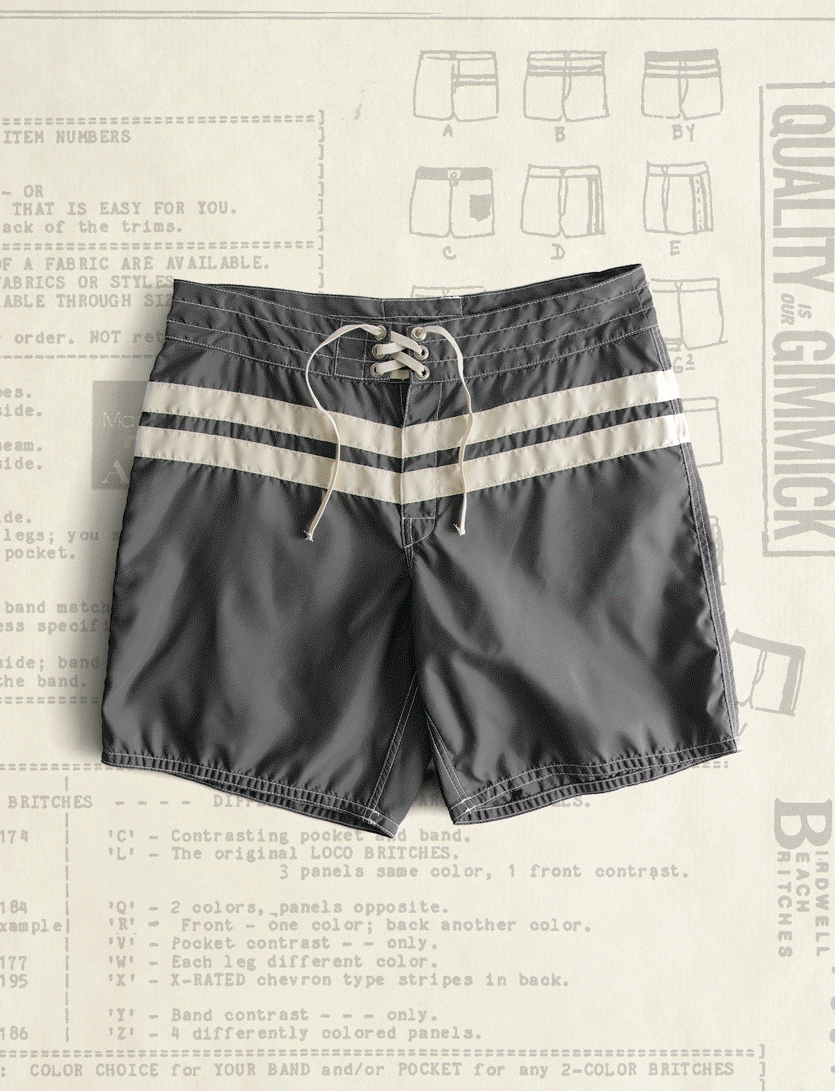 Birdwell: The Comp Stripe Collection | Milled