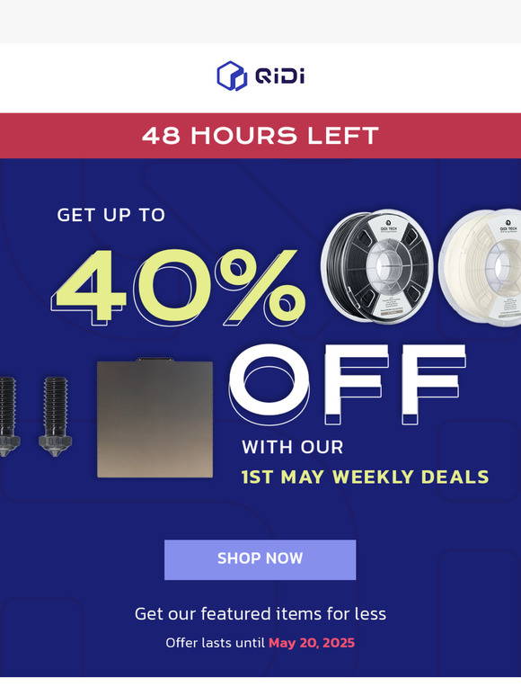 Last 48 Hours on our current Weekly Deals!