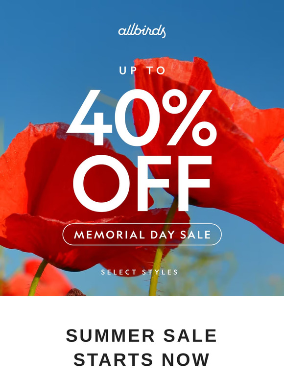 The Sale Is ON! Shoes Up To 40% Off ⚡