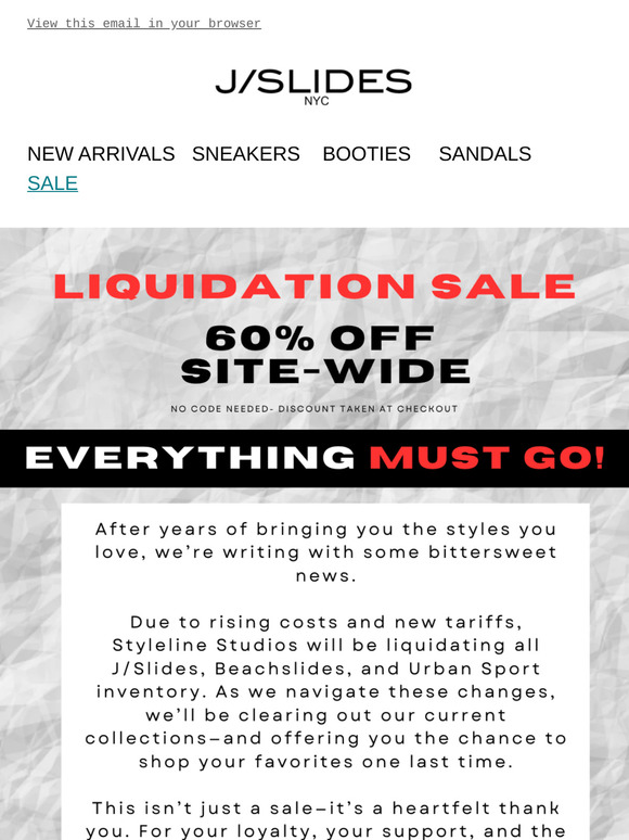 EVERYTHING MUST GO 🔥 LIQUIDATION SALE
