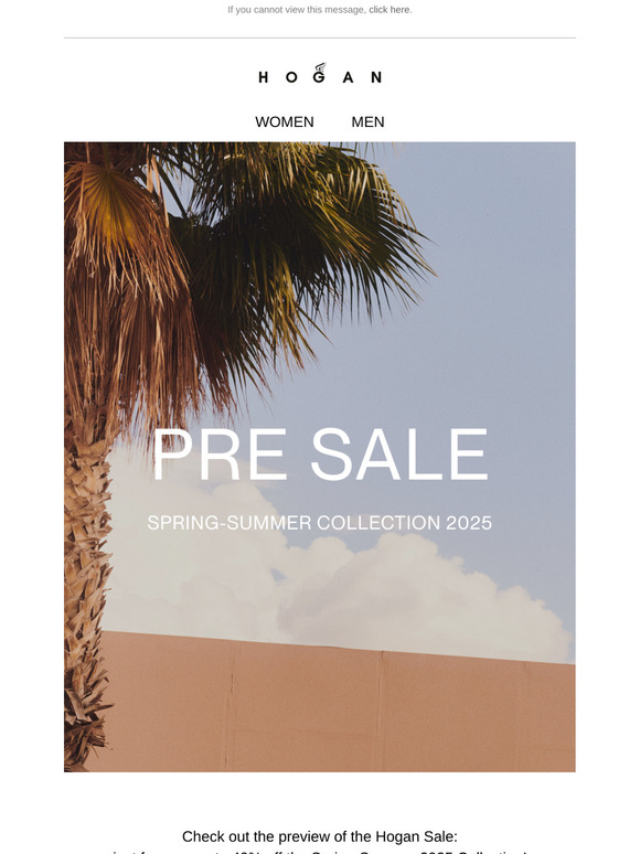 Your exclusive access to the Hogan Presale