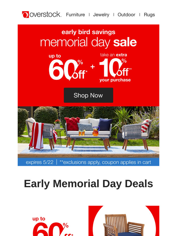 Celebrate stars, stripes & savings 🙌