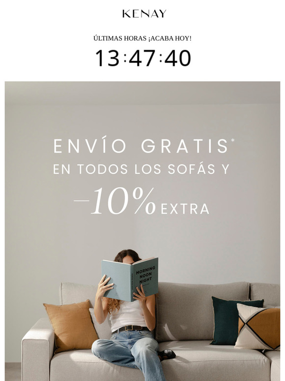 ÚLTIMAS HORAS ⌛ENVÍO GRATIS | -10% MUEBLE | -20% DECO
