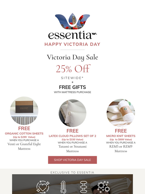 Save Big on Sleep: Victoria Day Sale Inside!