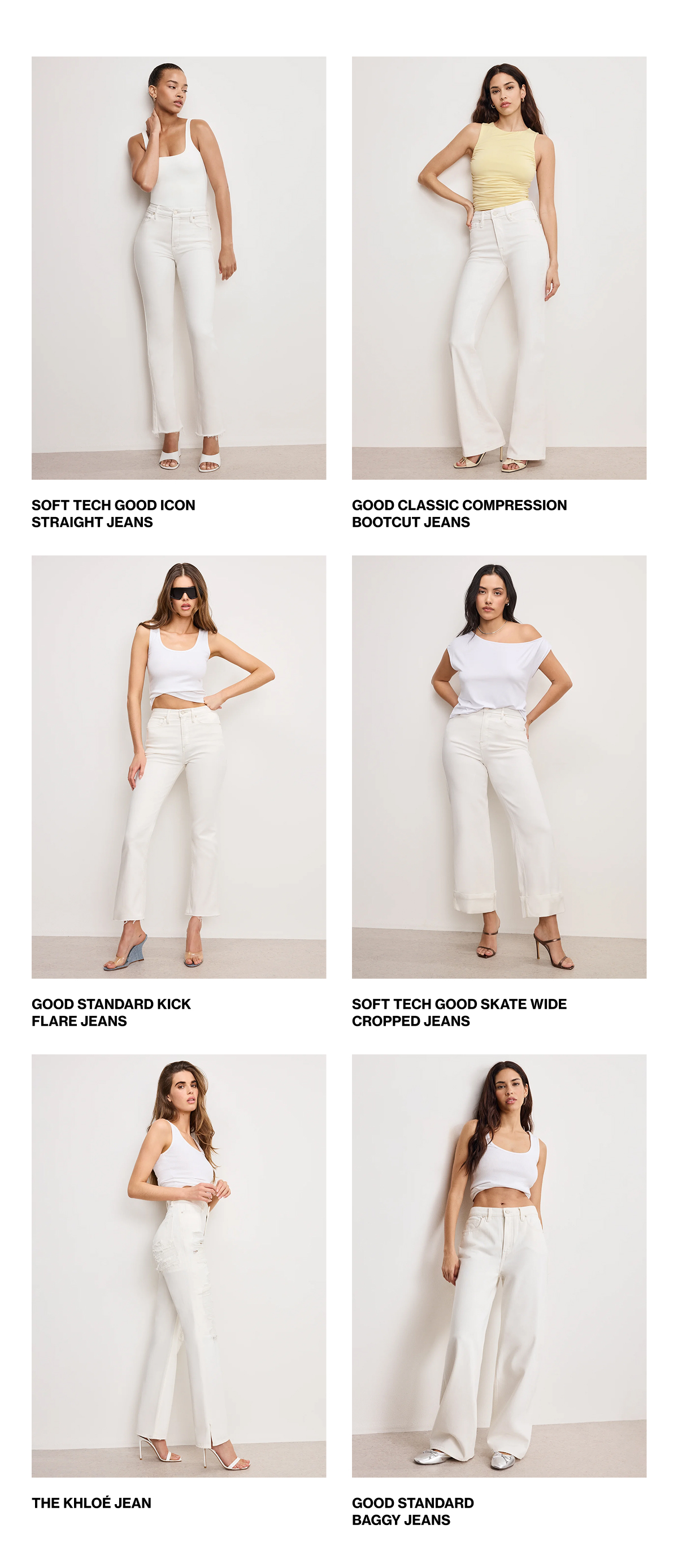 SHOP NOW WHITE DENIM