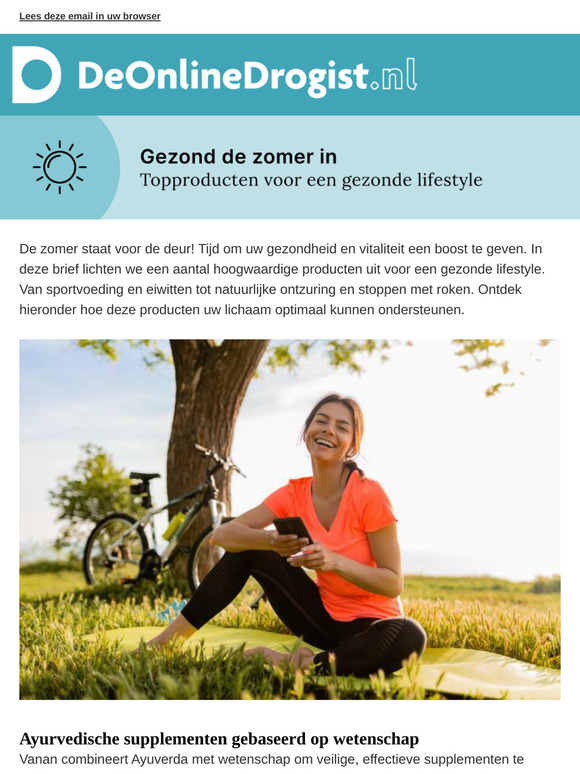Uw gezonde lifestyle update