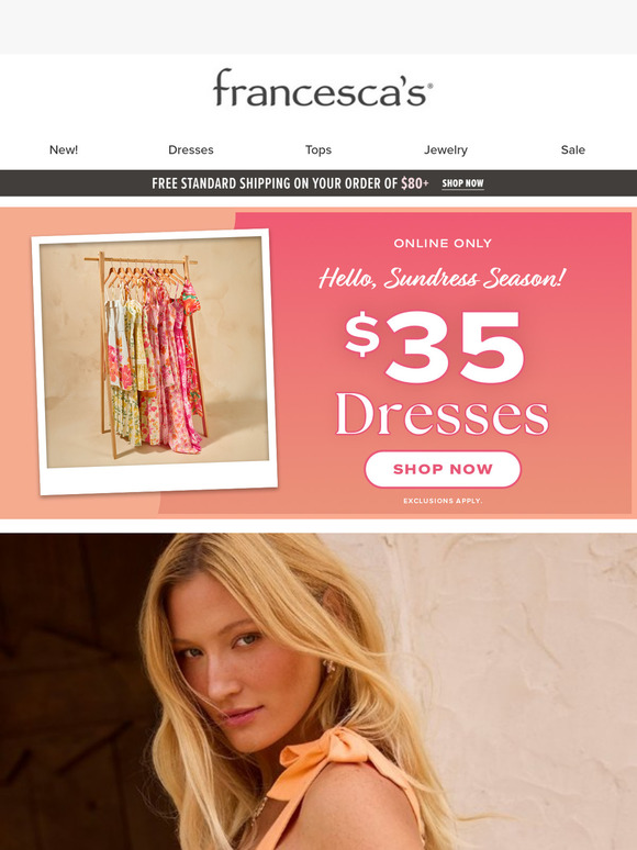 🚨🚨 Final Day For $35 Dresses! 🚨🚨