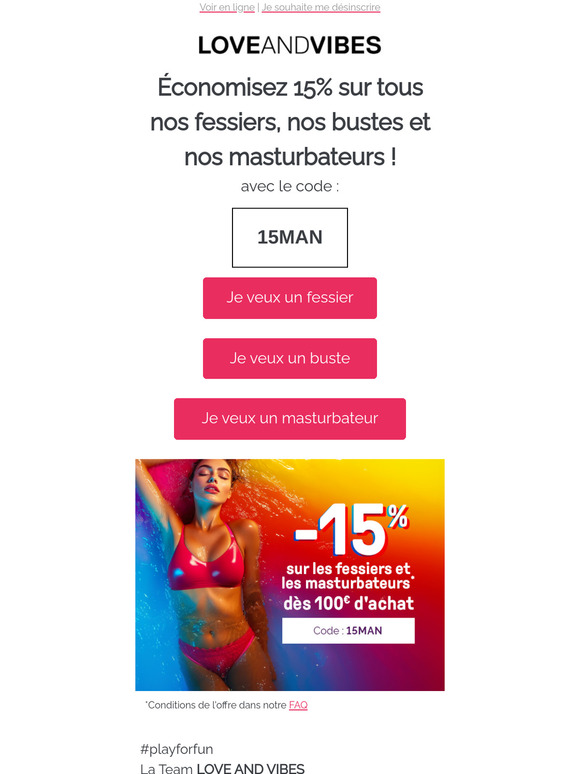 Cette semaine, -15%  sur nos meilleurs produits
