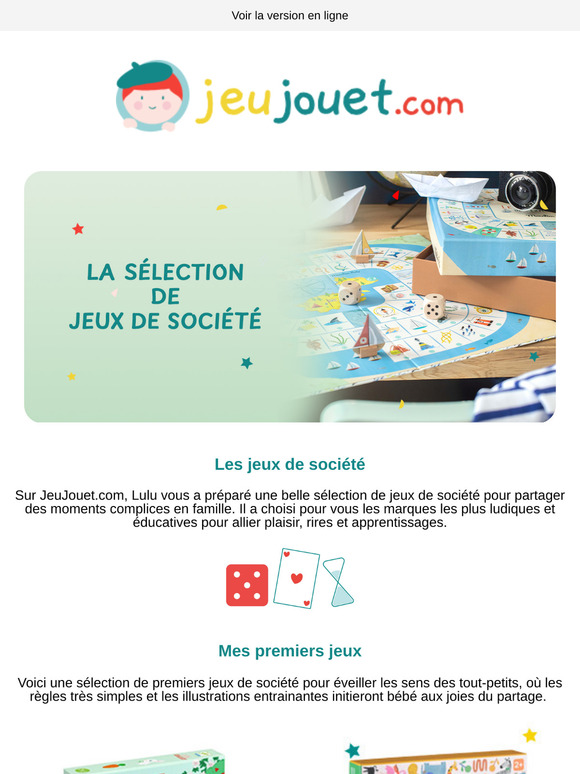 Jeux de société :  la sélection de Lulu