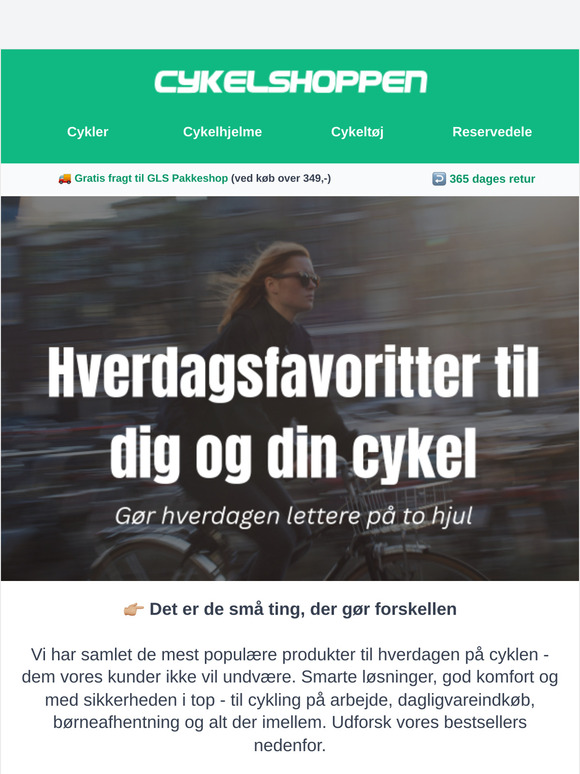 Cykeludstyr, du vil bruge hver dag ❤️🚲