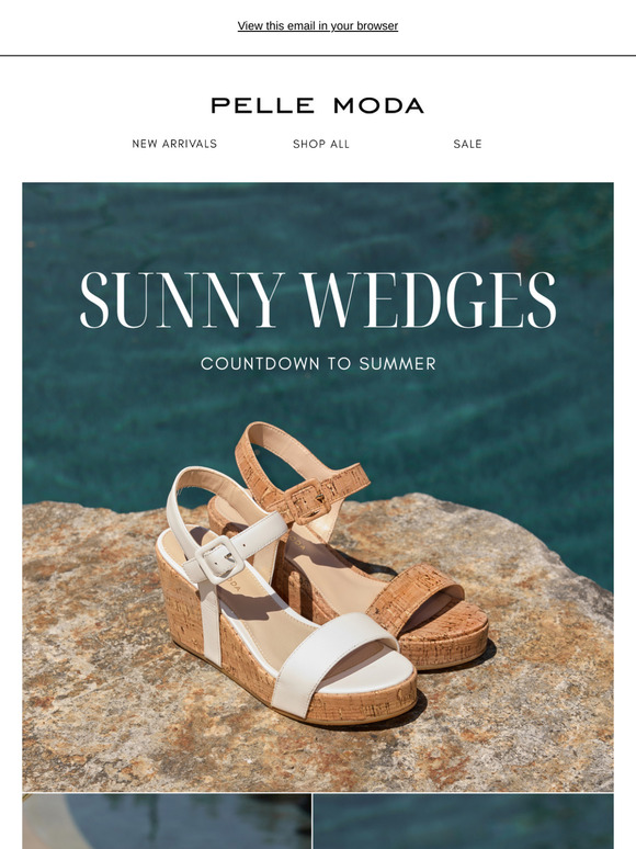 Warm Weather Ready Wedges ☀️