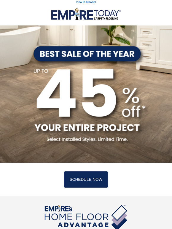 Upgrade Your Floors for Less – 45% Off