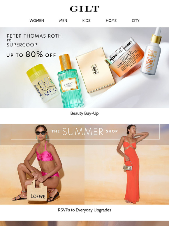 Up to 80% OFF ✨ Peter Thomas Roth to Supergoop!