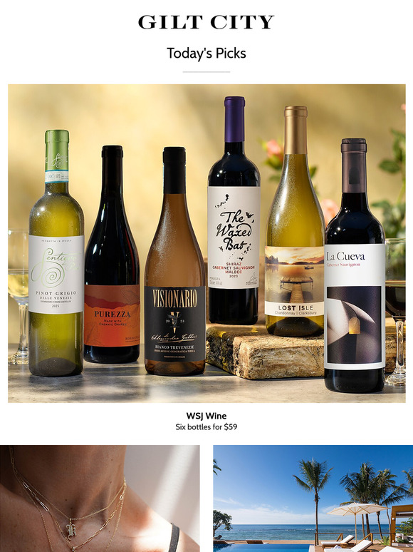 WSJ Wine: 6 Bottles for $59 | PuroAir Filters